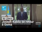 RD Congo : Joseph Kabila de retour à Goma, selon le M23 et l'entourage de l'ancien président