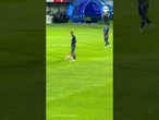 Dog runs onto pitch during soccer game