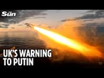 Moment British warship fires supersonic anti-ship missiles on Putin’s doorstep in message to Russia