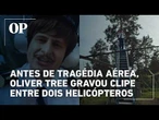 Antes de tragédia aérea, Oliver Tree gravou clipe entre dois helicópteros