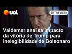 Eleição de Trump pode beneficiar Bolsonaro politicamente; juridicamente tenho dúvida, diz Valdemar