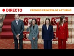 PREMIOS PRINCESA de ASTURIAS: LA FAMILIA REAL RECIBE A LOS GALARDONADOS | RTVE Noticias