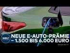 DEUTSCHLAND: Neue E-Auto-Prämie startet– Familien und Geringverdiener erhalten bis zu 6000 Euro