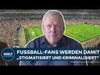 FUSSBALLSTADIEN: Fans werden „stigmatisiert & kriminalisiert“! Kommt Gesichtserkennungssoftware?
