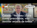 Caiado critica falas de Lula sobre Trump e diz que dará anistia a Bolsonaro se vencer em 2026