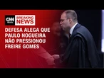 Trama golpista: Defesa alega que Paulo Nogueira não pressionou Freire Gomes | LIVE CNN