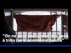 Canicule: en prison, détenus et surveillants suffoquent