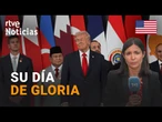 ACUERDO para la PAZ: TRUMP acapara el PROTAGONISMO en una CEREMONIA medida al MILÍMETRO | RTVE