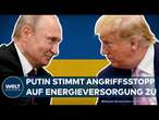 UKRAINE-KRIEG: Trump und Putin einigen sich auf begrenzte Waffenruhe! Was wir bisher wissen