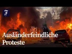 Ausschreitungen nach Messerattacke in Nordirland