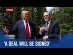'A deal will be signed' with Iran, Trump tells Sky News