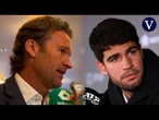 Moyá ve “muy difícil” que Alcaraz sea el mejor con su filosofía de “disfrutar la vida”