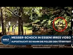 ESSEN: Nach Messer-Schock an Schule! Zeugen-Video aufgetaucht! So nahm die Polizei den Täter fest