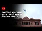 Governo argentino substituirá Receita Federal do país | CNN PRIME TIME