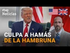 GAZA: TRUMP asegura que ha hablado con NETANYAHU y que tiene "VARIOS PLANES" | RTVE