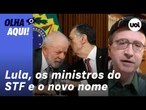 Reinaldo: Lula faz bem em ouvir STF sobre novo ministro; escolha é também política. E é bom que seja