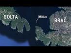 Spektakularna "bitwa morska" i wybrzeży Chorwacji!