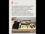 Colpito con una fiocina in un parcheggio: arrestato 59enne