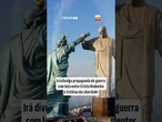 Irã divulga propaganda de guerra com luta entre Cristo Redentor e Estátua da Liberdade