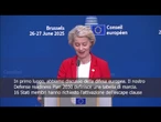Difesa, Von der Leyen: 16 Stati membri hanno richiesto l'attivazione dell'escape clause