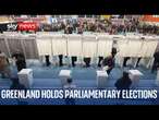 Greenland holding parliamentary elections