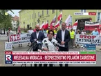 ,,NIE dla imigrantów!'' Witek: Straż Graniczna była wielokrotnie atakowana przez ekipę rządzącą