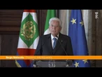 Mattarella "Solo Europa unita può affrontare questo tempo difficile"