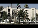 Israel launches strikes on Damascus as sectarian violence flares in southern Syria