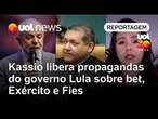 Kassio Nunes Marques libera propagandas do governo Lula sobre bet, Exército e Fies