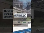 Three people died and 70 were injured after a gas tanker explosion in Mexico