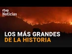 Ávila, Ourense, La Mierla: los incendios más grandes de la historia de España | RTVE Noticias