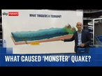 How 'monster' earthquake forced millions from their homes