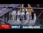 HAMBURG: Messerangriff am Hauptbahnhof! Frau sticht auf Fahrgäste ein! Viele Verletzte! I WELT LIVE
