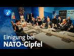 NATO-Gipfel mit einer Einigung zu Ende gegangen