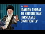 Report warns of 'persistent' threat from Iran | Prof Michael Clarke analysis