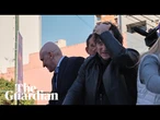 Argentina president Javier Milei escapes election rally after being pelted with rocks