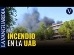 Incendio en un centro de investigación de la Universidad Autónoma de Barcelona