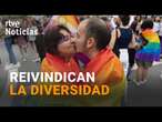 ORGULLO LGTBIQ+: Se SUCEDEN las CELEBRACIONES en ESPAÑA y OTROS LUGARES del MUNDO | RTVE Noticias