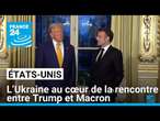 Rencontre entre Trump et Macron : l’Ukraine au cœur des discussions • FRANCE 24