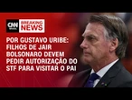 Filhos de Jair Bolsonaro devem pedir autorização do STF para visitar o pai | CNN ARENA