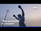 Mondial 2026: cette statue de Rocky Balboa porte malheur aux supporters