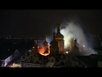 Ataque russo mata 11 na Ucrânia e provoca incêndio em catedral de Kiev | AFP
