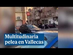 Multitudinaria pelea en Vallecas entre los vecinos y miembros de una empresa de desokupación