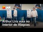 Arthur Lira vota no interior de Alagoas; vídeo mostra chegada e presidente da Câmara na urna