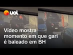 Empresário mata gari em BH: Câmera de segurança mostra momento do crime; veja vídeo