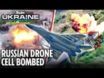 Ukrainian MiG-29 fighter jet obliterates Russian drone cell with long-range HAMMER bombs