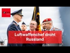 Um jeden Zentimeter zu verteidigen: Deutschlands Luftwaffenchef droht Russland mit Zorn der Nato