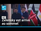 Zelensky est arrivé au sommet du G7 en France • FRANCE 24