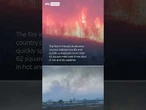 Wildfires tear through southern Europe
