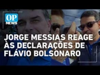 Jorge Messias reage a Flávio Bolsonaro em Marcha para Jesus | OP News